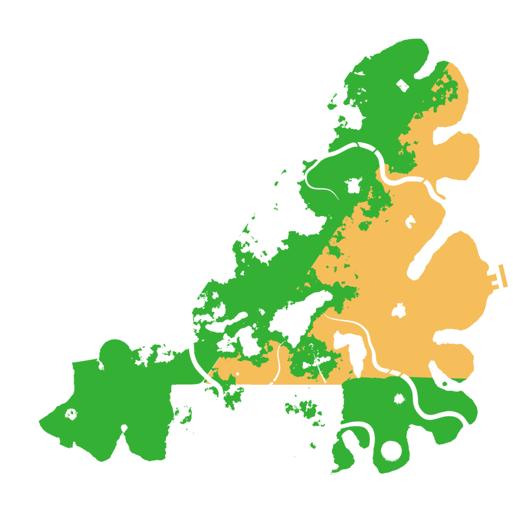 Biome Rust Map: Procedural Map, Size: 4500, Seed: 1502123605