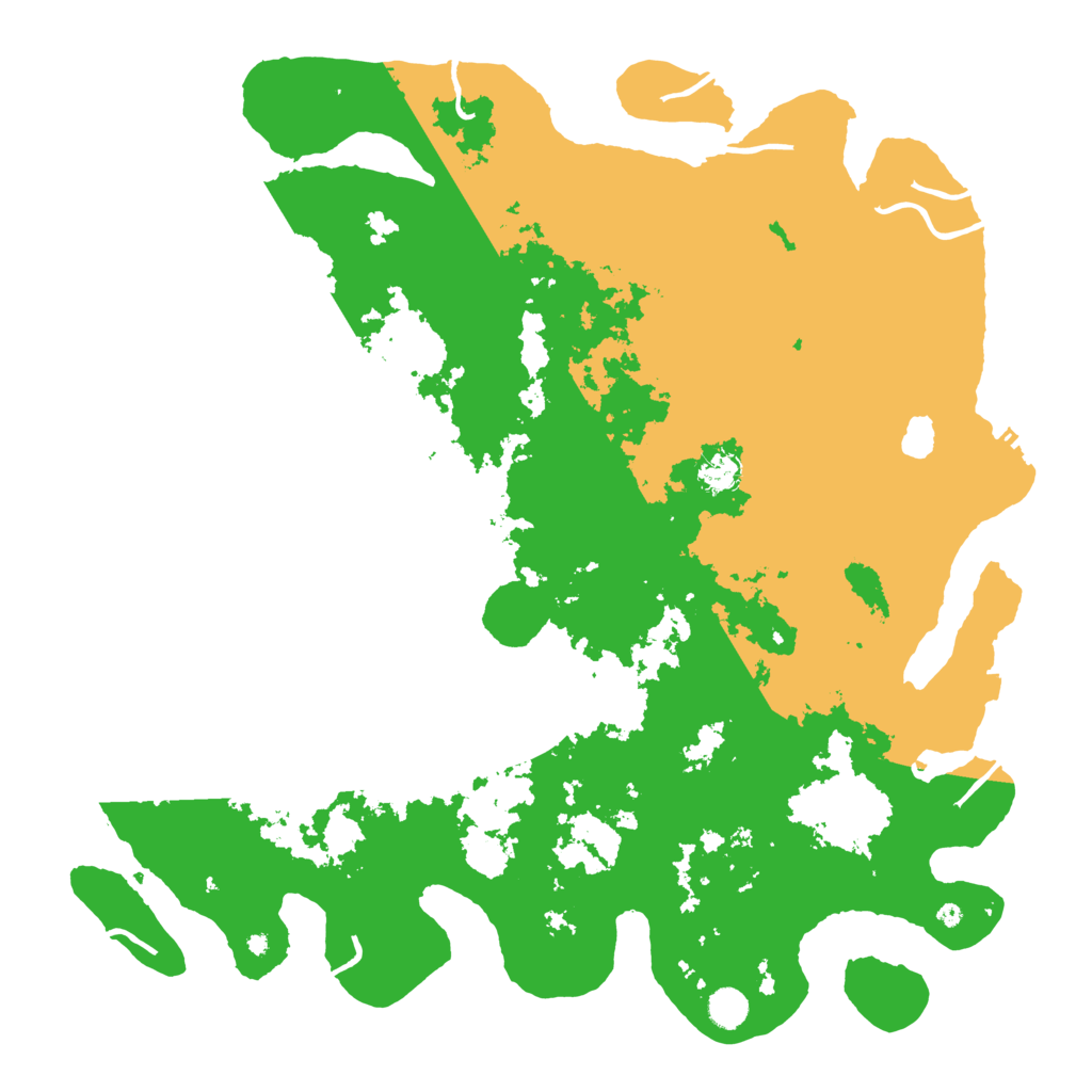 Biome Rust Map: Procedural Map, Size: 4800, Seed: 70881971
