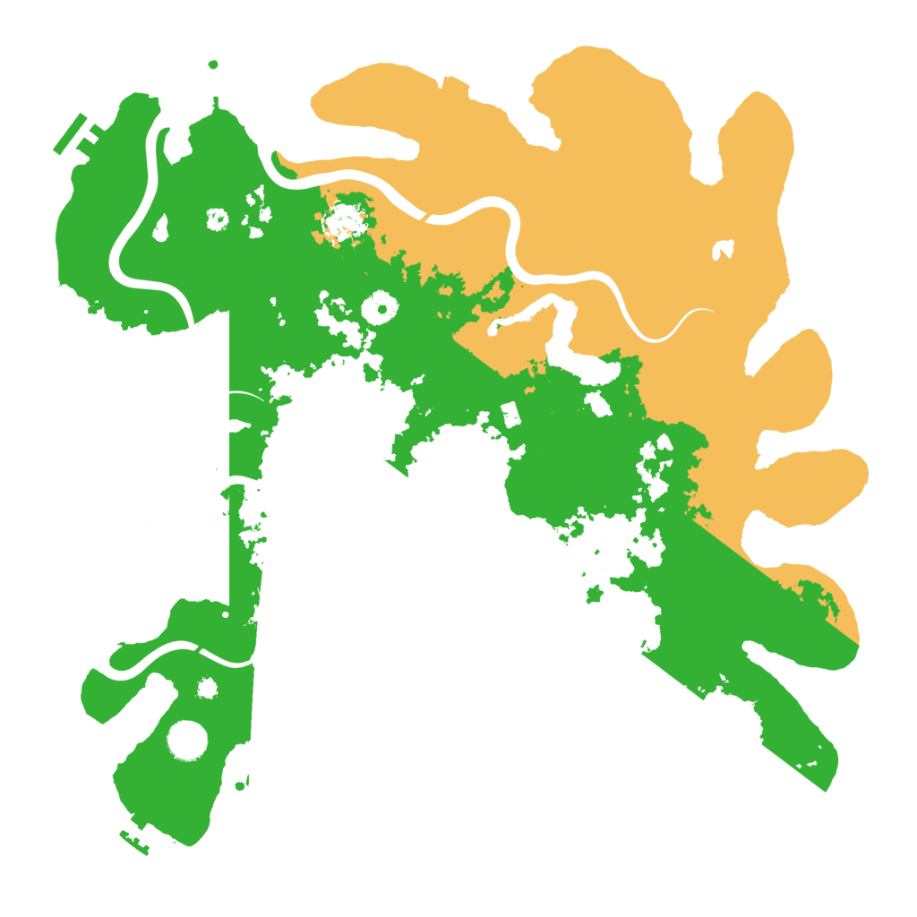 Biome Rust Map: Procedural Map, Size: 4000, Seed: 248908563