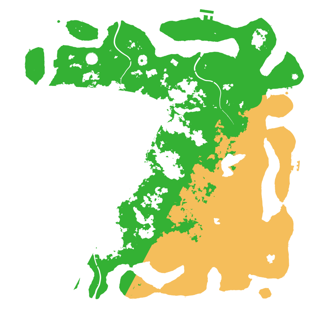 Biome Rust Map: Procedural Map, Size: 4700, Seed: 2029192312
