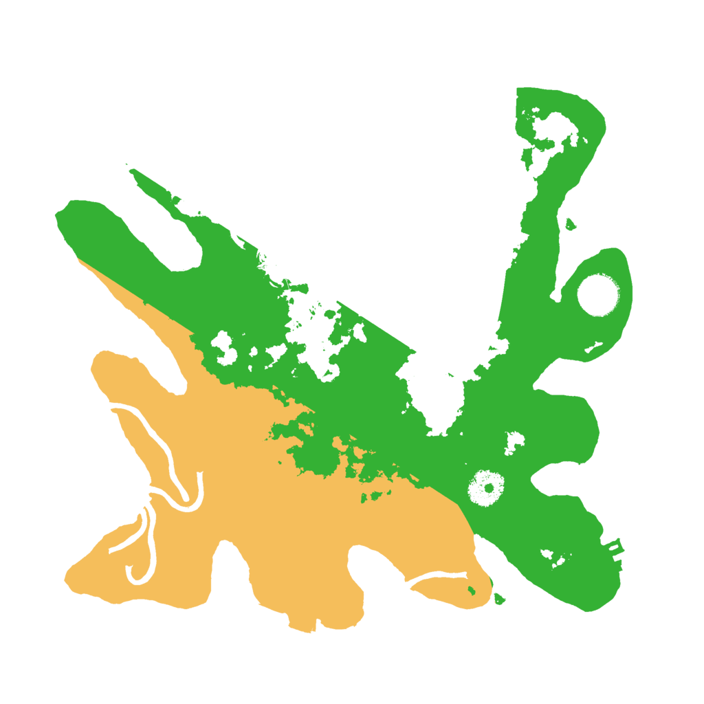 Biome Rust Map: Procedural Map, Size: 3000, Seed: 392351968