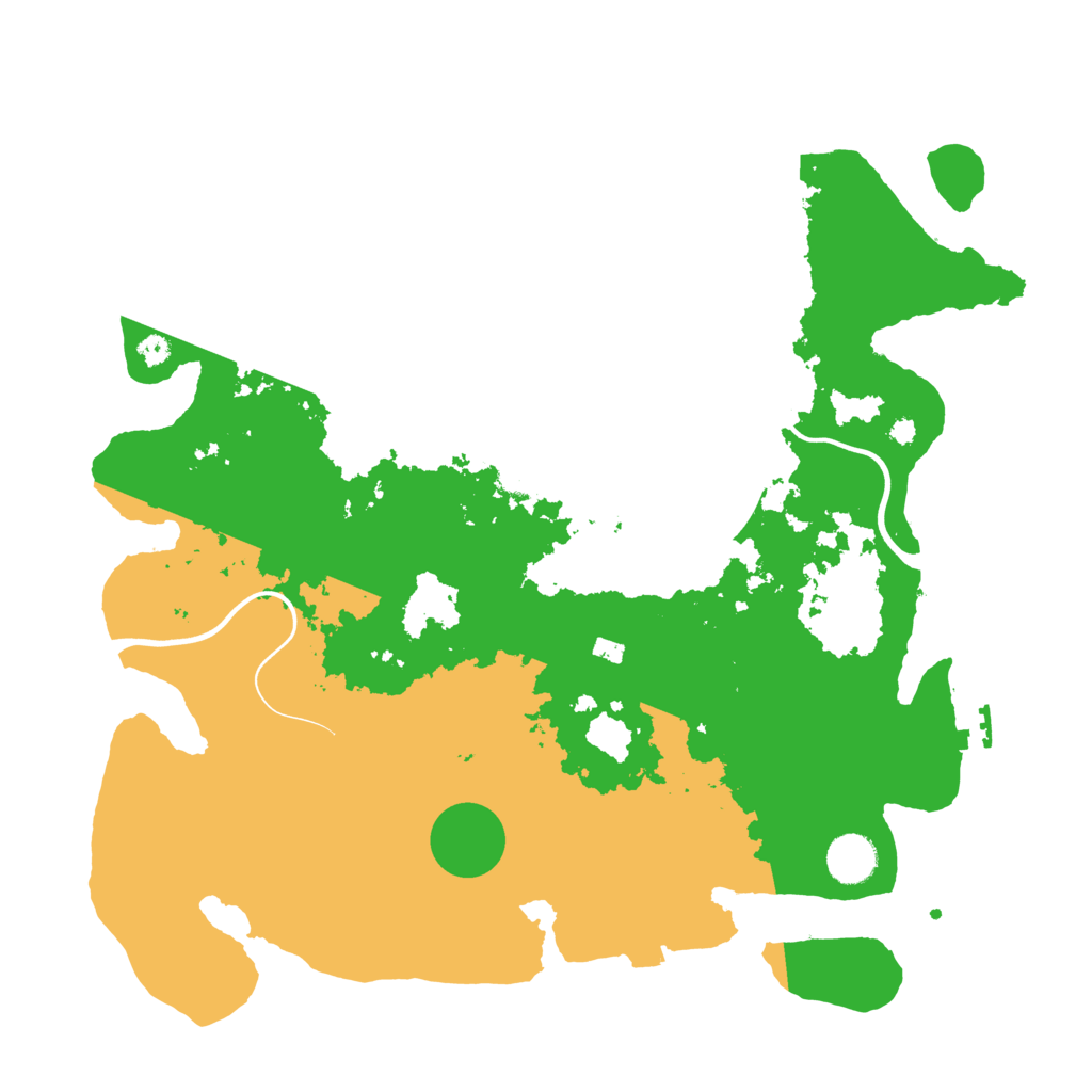 Biome Rust Map: Procedural Map, Size: 3850, Seed: 777225623