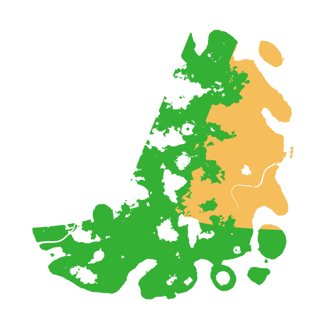 Biome Rust Map: Procedural Map, Size: 4050, Seed: 1379802285