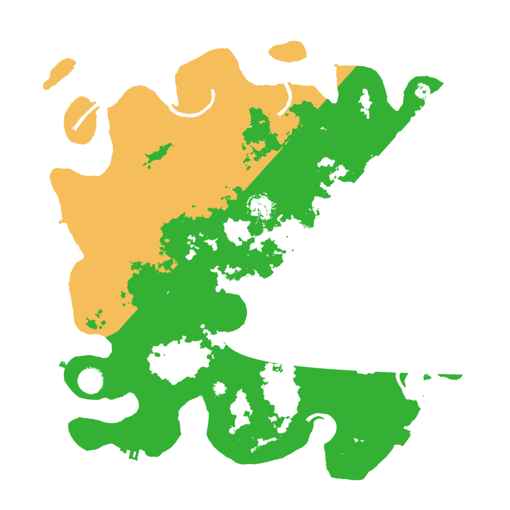 Biome Rust Map: Procedural Map, Size: 3500, Seed: 2106180599