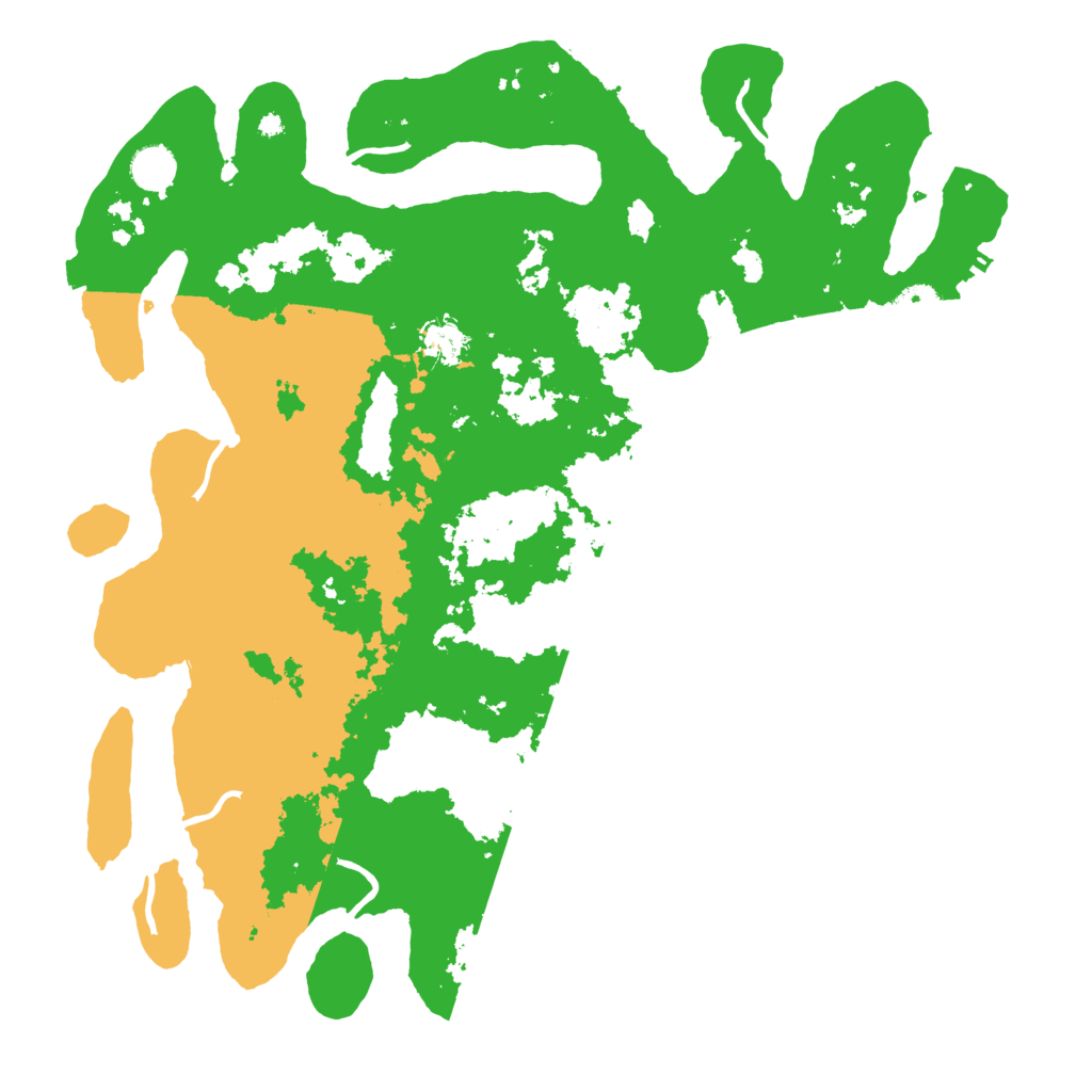 Biome Rust Map: Procedural Map, Size: 4250, Seed: 6956
