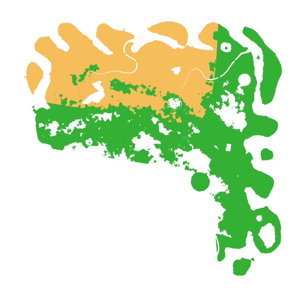 Biome Rust Map: Procedural Map, Size: 4250, Seed: 1287245010