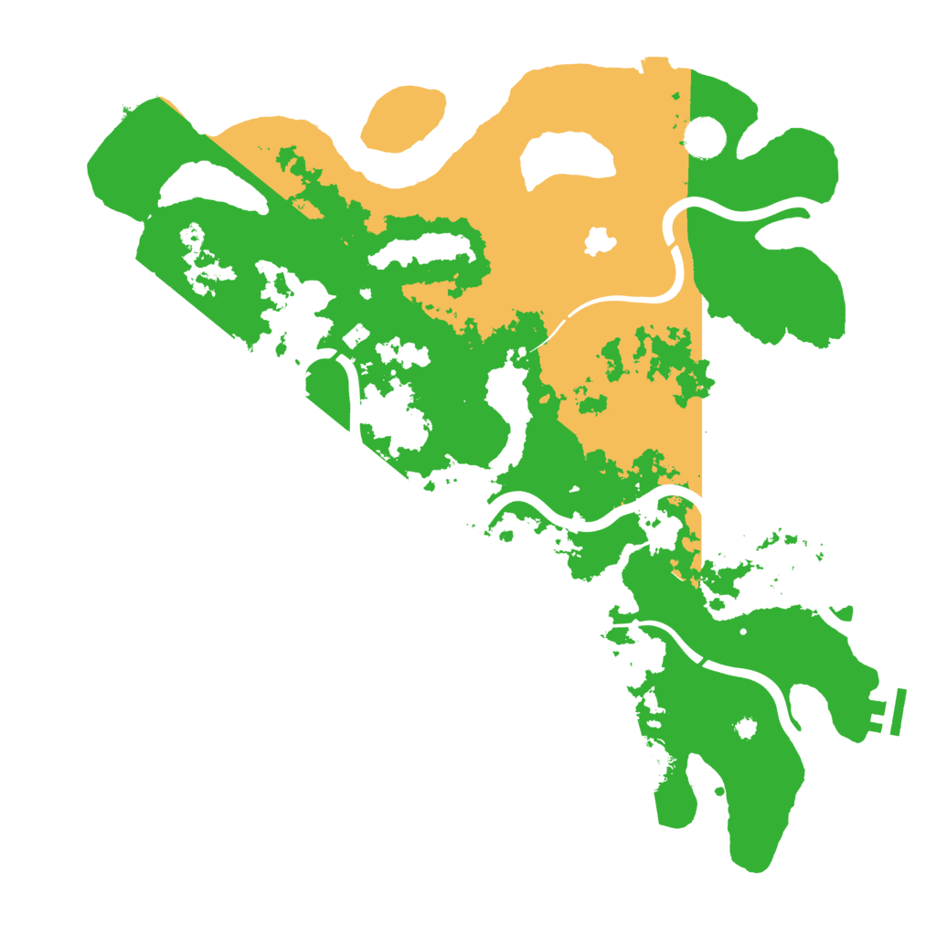 Biome Rust Map: Procedural Map, Size: 4000, Seed: 367727178