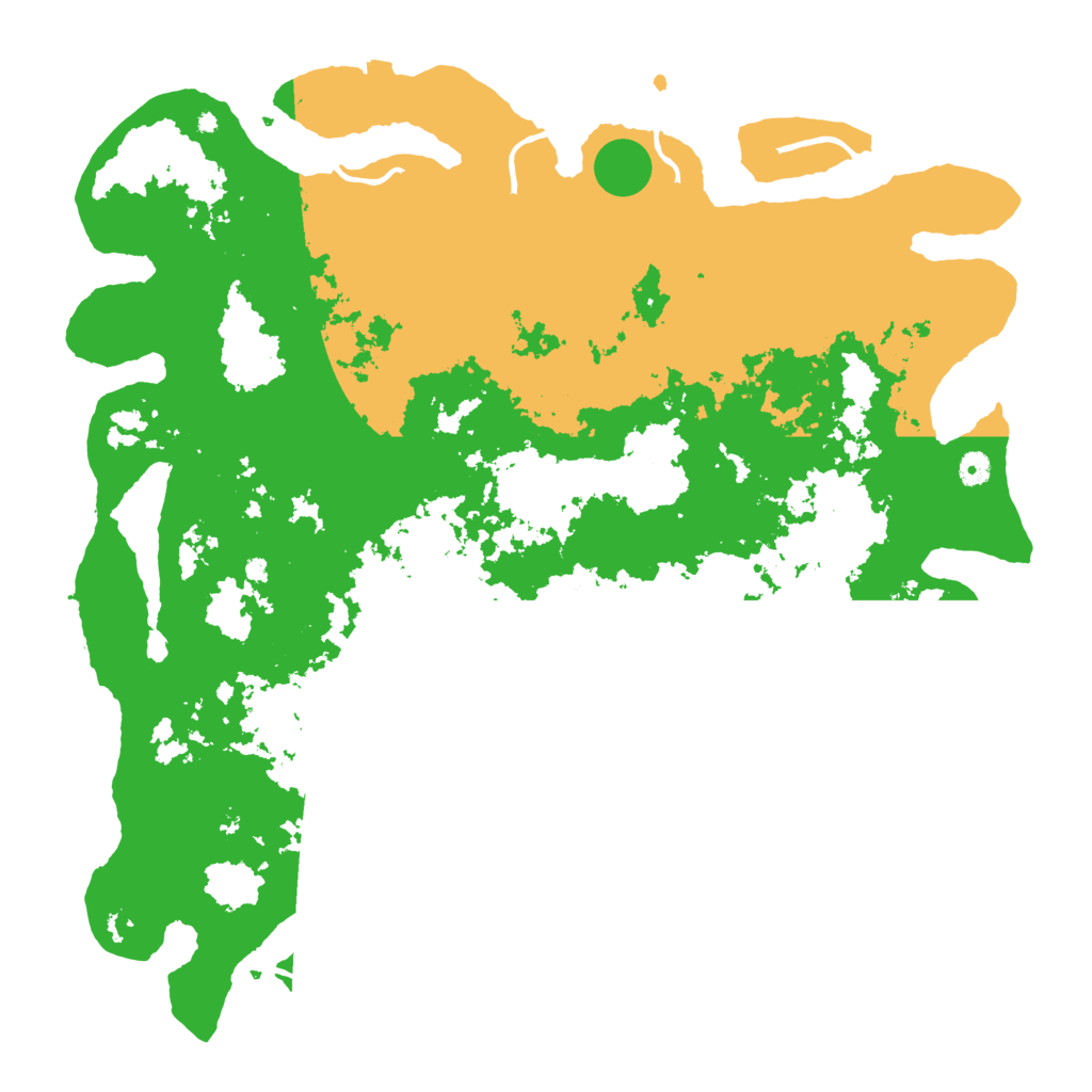 Biome Rust Map: Procedural Map, Size: 5000, Seed: 1596357