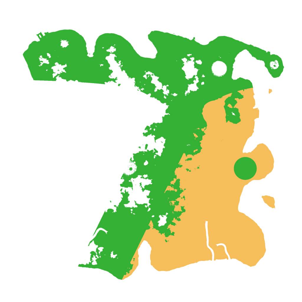 Biome Rust Map: Procedural Map, Size: 3500, Seed: 1448864873