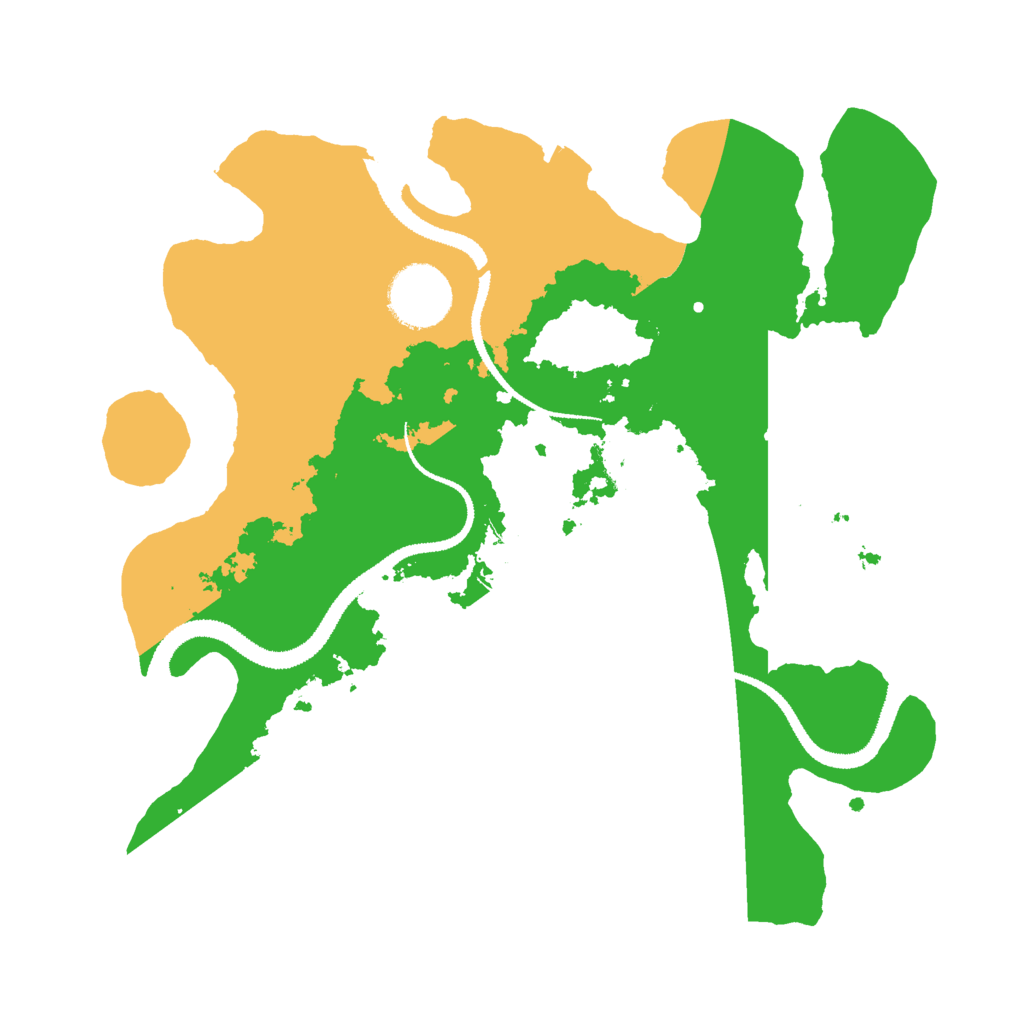 Biome Rust Map: Procedural Map, Size: 2850, Seed: 331589