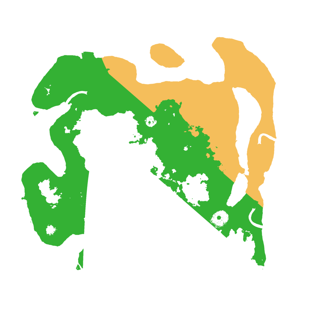 Biome Rust Map: Procedural Map, Size: 3000, Seed: 1578963523