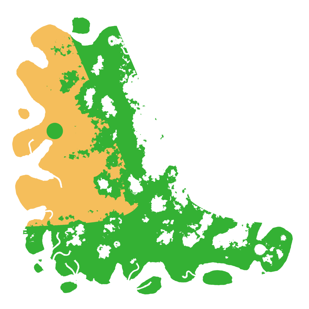 Biome Rust Map: Procedural Map, Size: 5000, Seed: 97962883