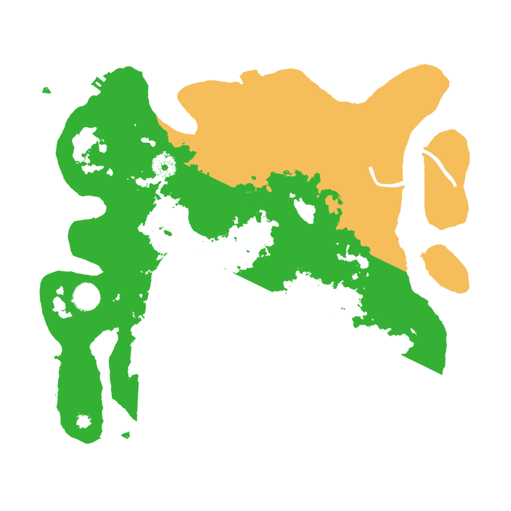 Biome Rust Map: Procedural Map, Size: 3250, Seed: 2457340