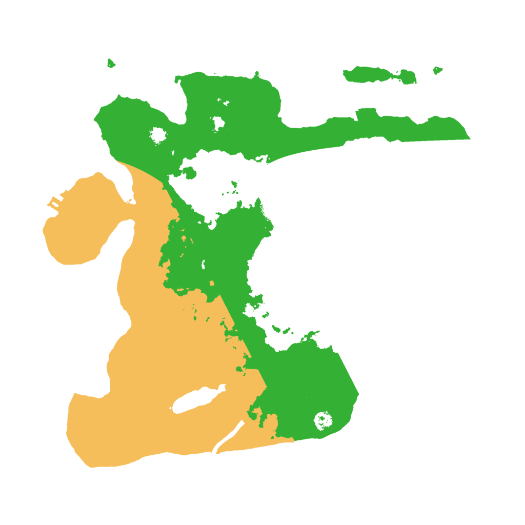 Biome Rust Map: Procedural Map, Size: 3000, Seed: 26054