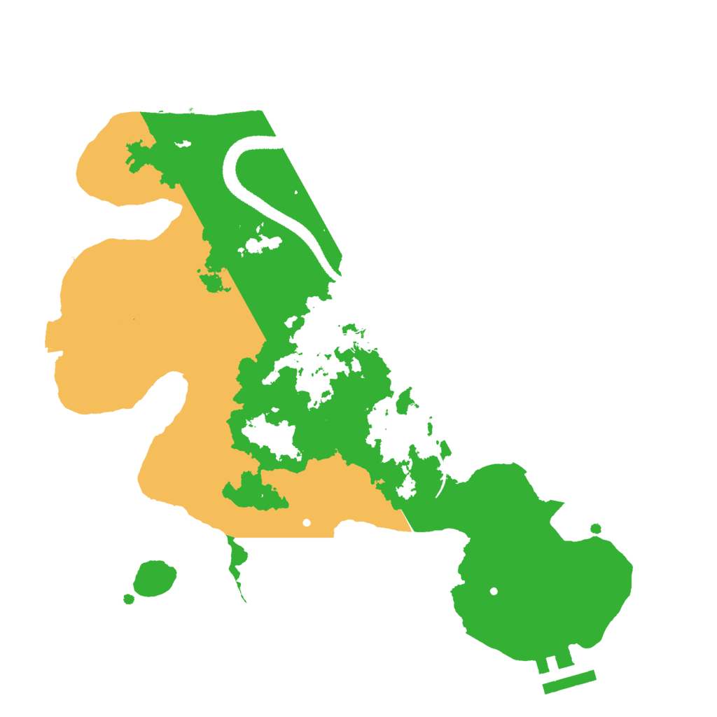 Biome Rust Map: Procedural Map, Size: 2700, Seed: 198510240