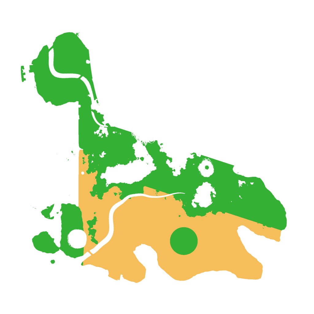 Biome Rust Map: Procedural Map, Size: 3000, Seed: 1699634075