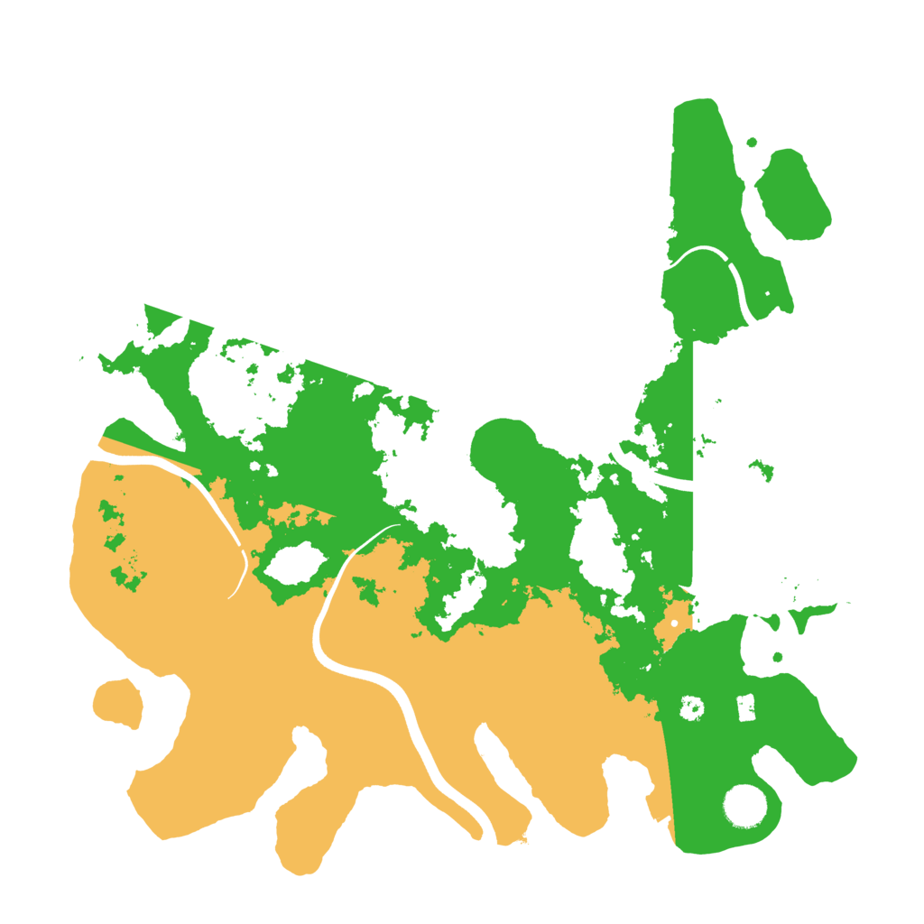 Biome Rust Map: Procedural Map, Size: 3750, Seed: 771133