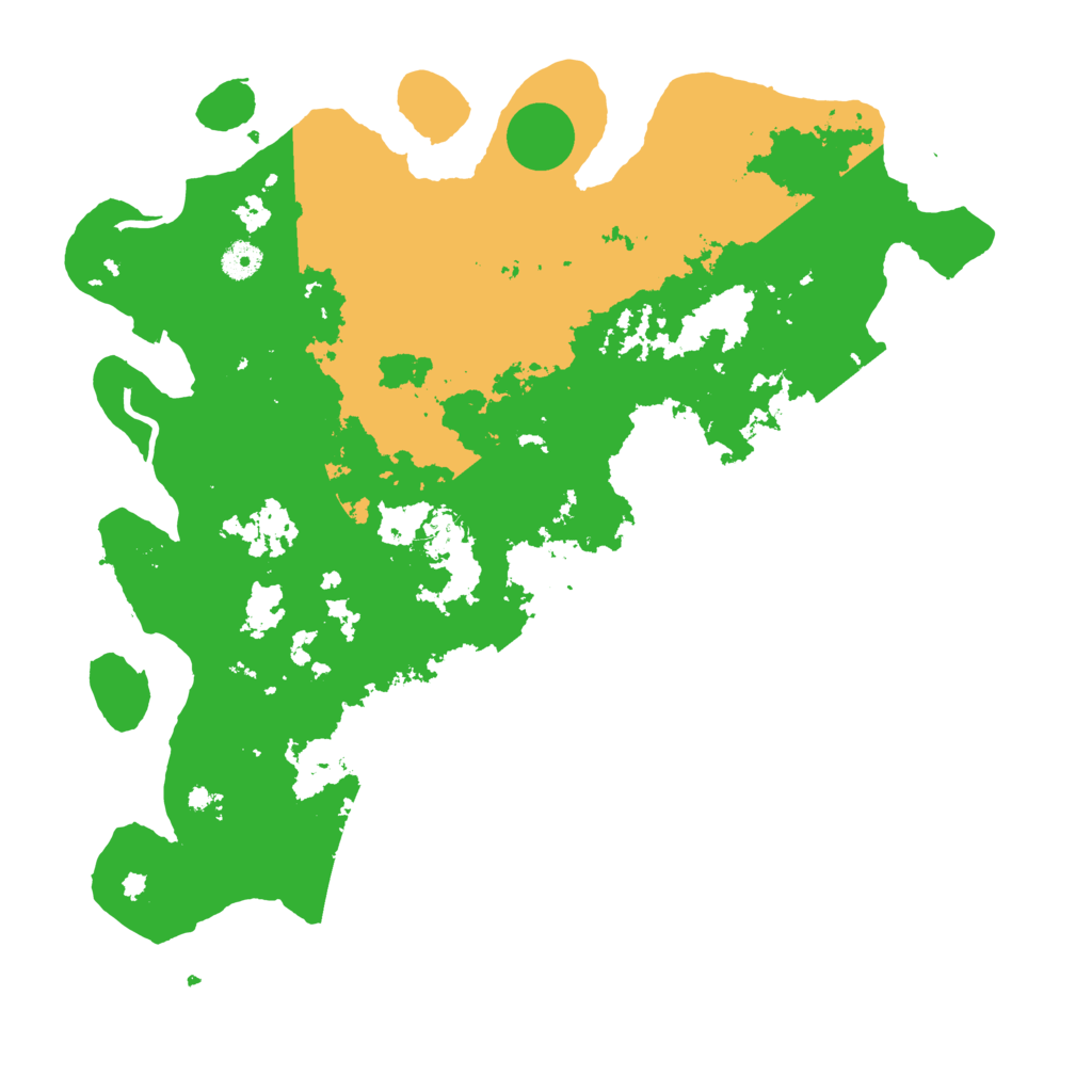 Biome Rust Map: Procedural Map, Size: 4250, Seed: 3958