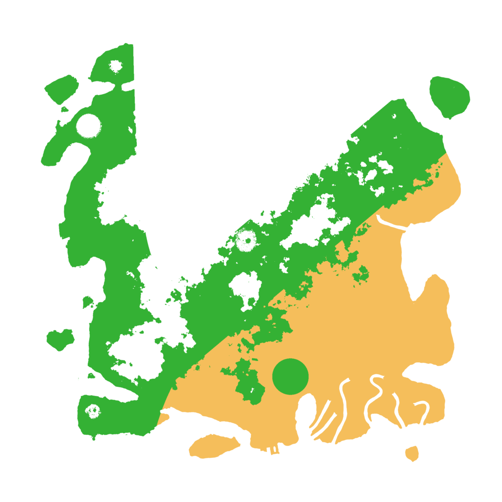 Biome Rust Map: Procedural Map, Size: 3650, Seed: 437527