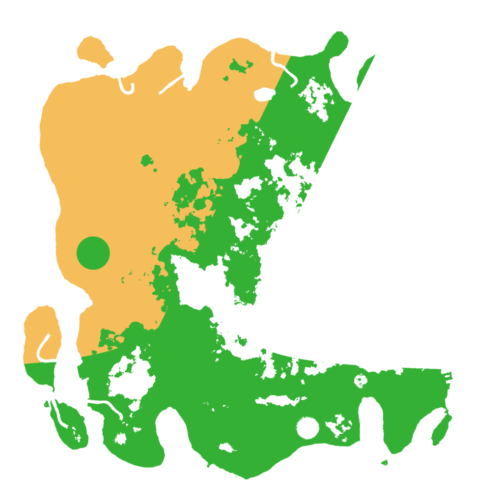 Biome Rust Map: Procedural Map, Size: 4000, Seed: 523887108