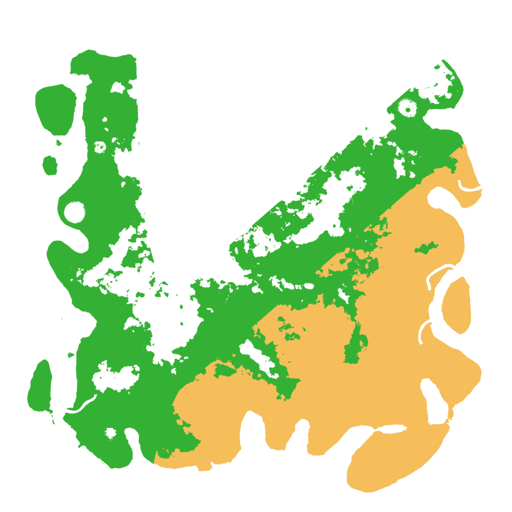 Biome Rust Map: Procedural Map, Size: 4300, Seed: 39906923