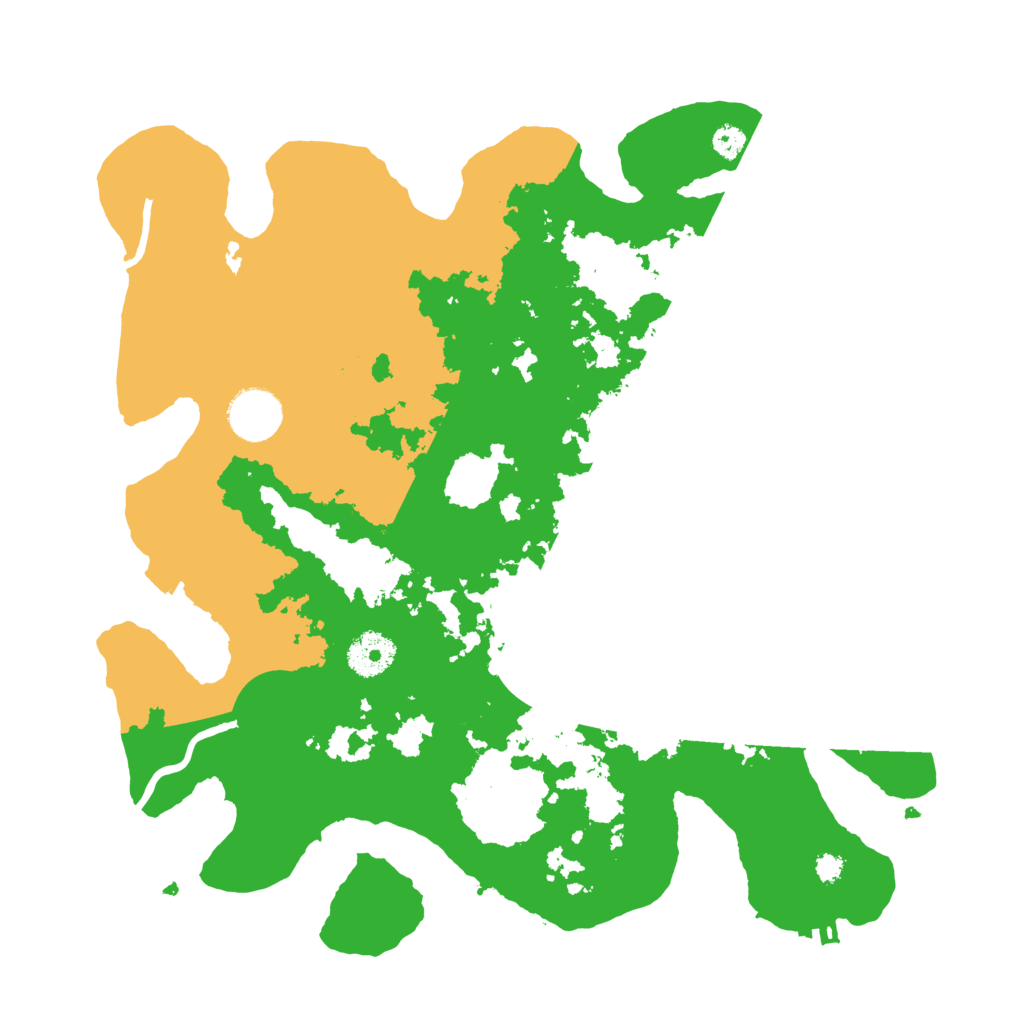 Biome Rust Map: Procedural Map, Size: 3400, Seed: 20078
