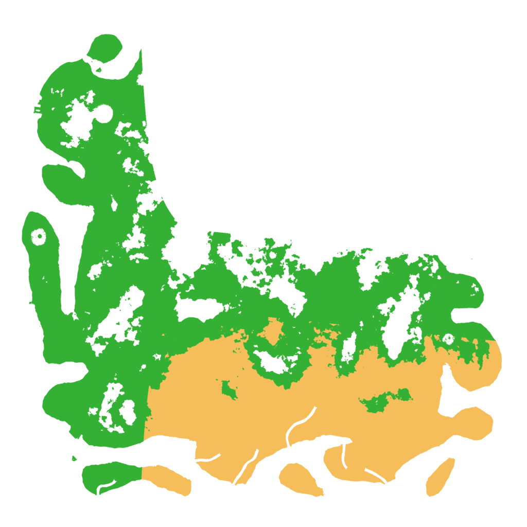 Biome Rust Map: Procedural Map, Size: 5000, Seed: 1746807545