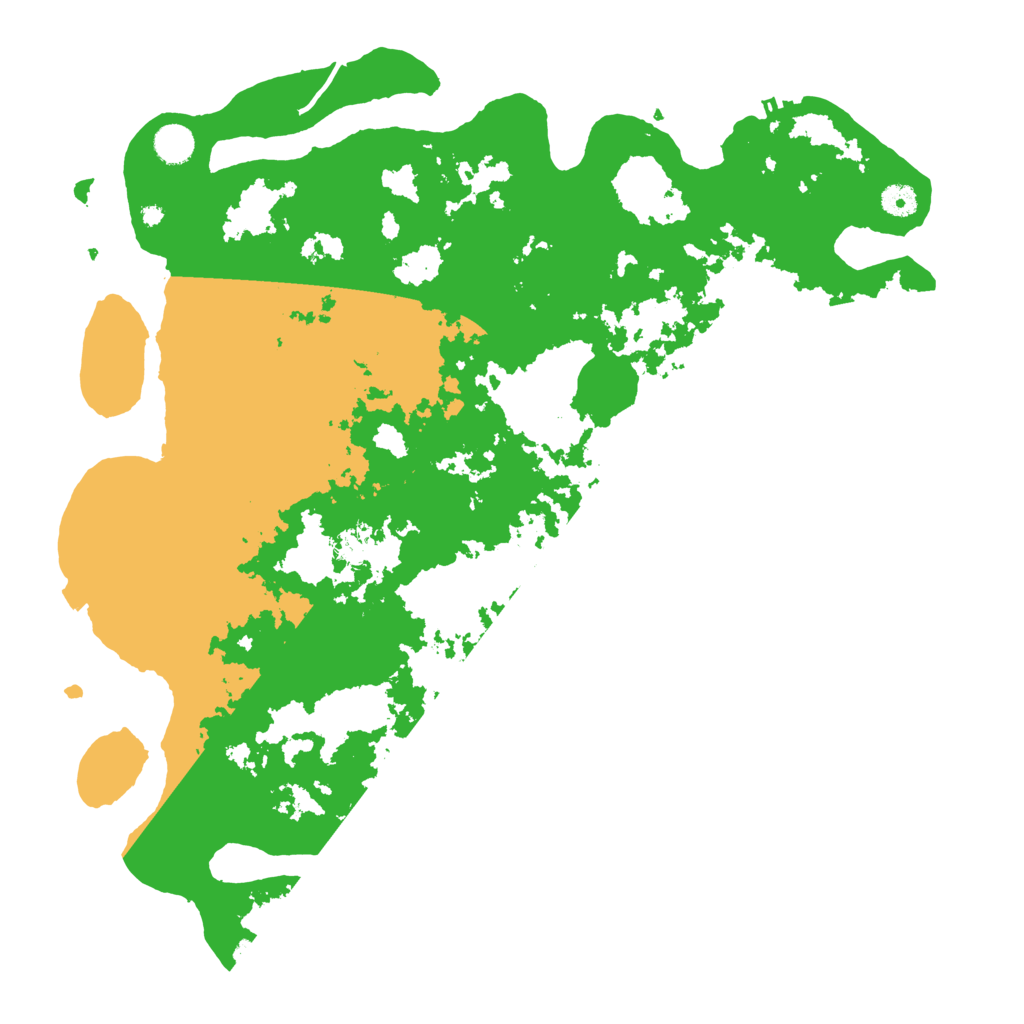 Biome Rust Map: Procedural Map, Size: 4500, Seed: 1659670579