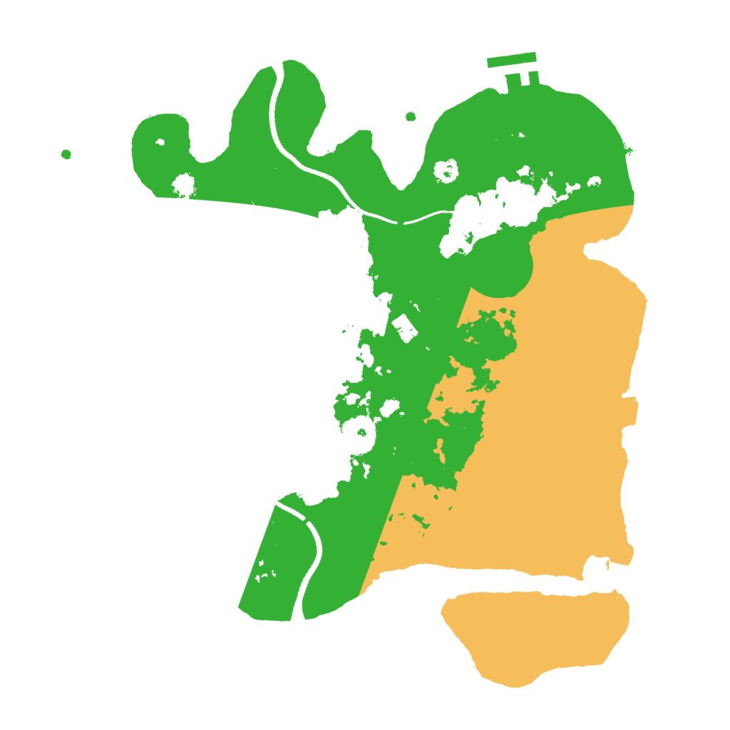 Biome Rust Map: Procedural Map, Size: 3000, Seed: 154684960