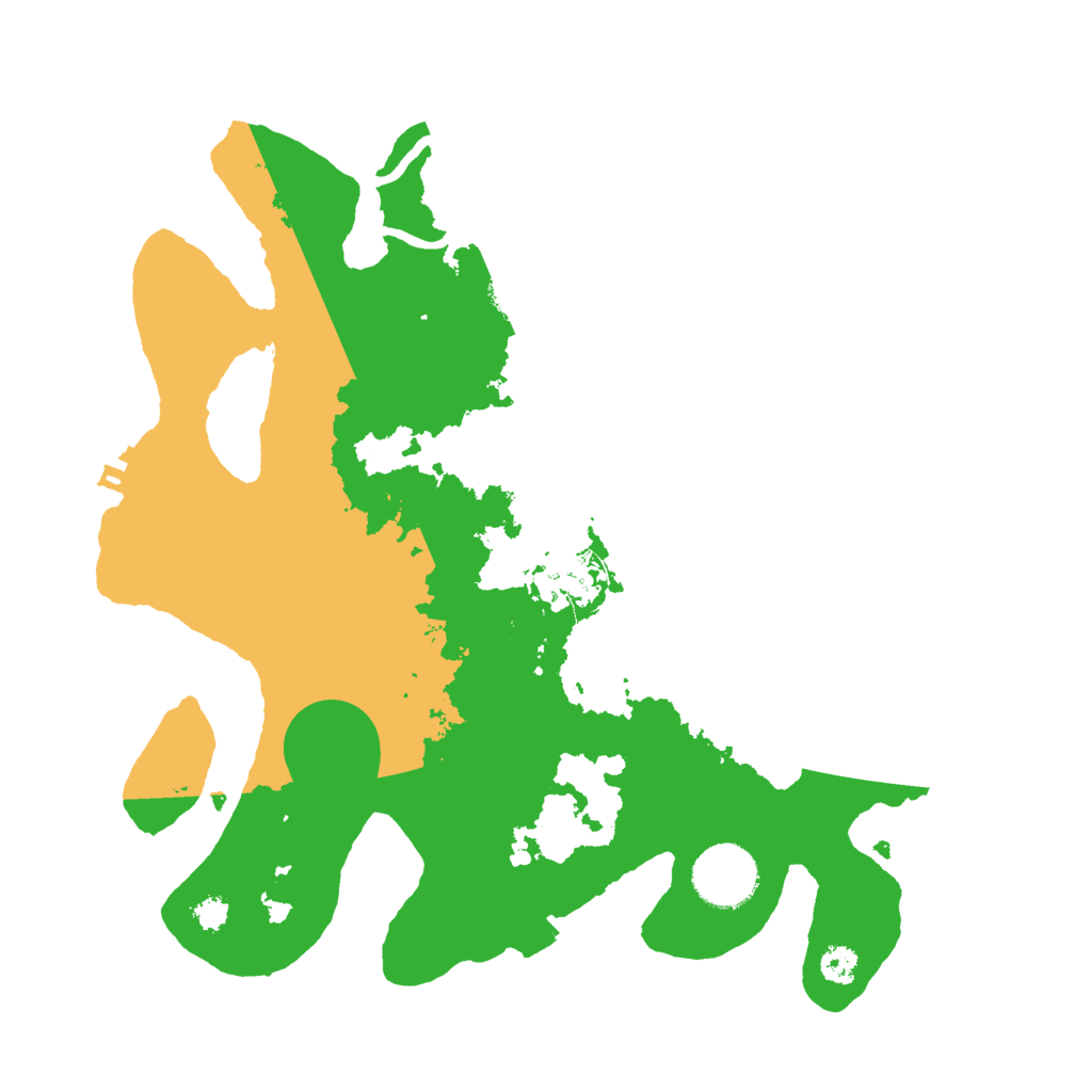 Biome Rust Map: Procedural Map, Size: 3000, Seed: 28981987