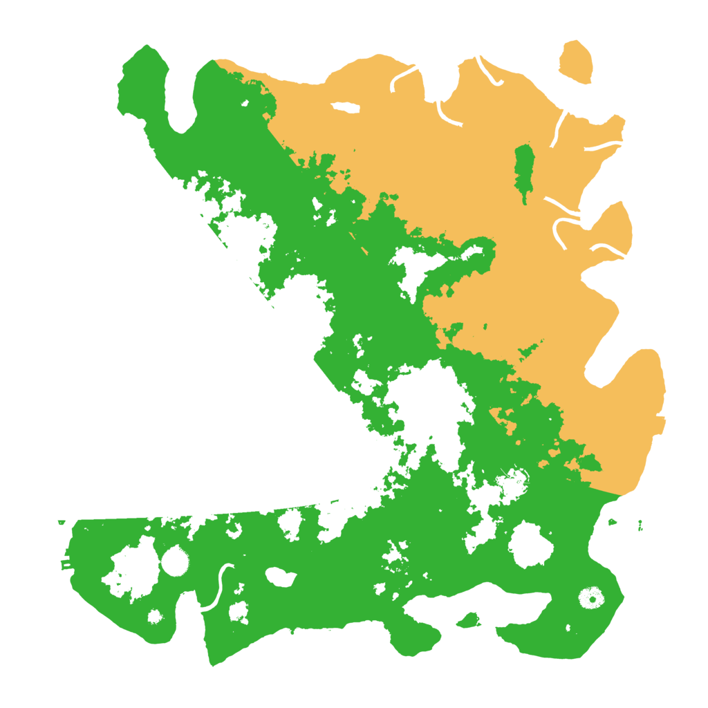 Biome Rust Map: Procedural Map, Size: 4500, Seed: 694700189