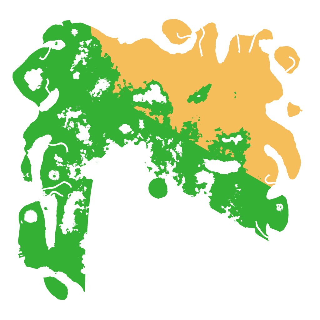 Biome Rust Map: Procedural Map, Size: 4500, Seed: 1466