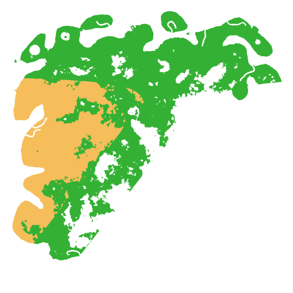 Biome Rust Map: Procedural Map, Size: 5000, Seed: 432016