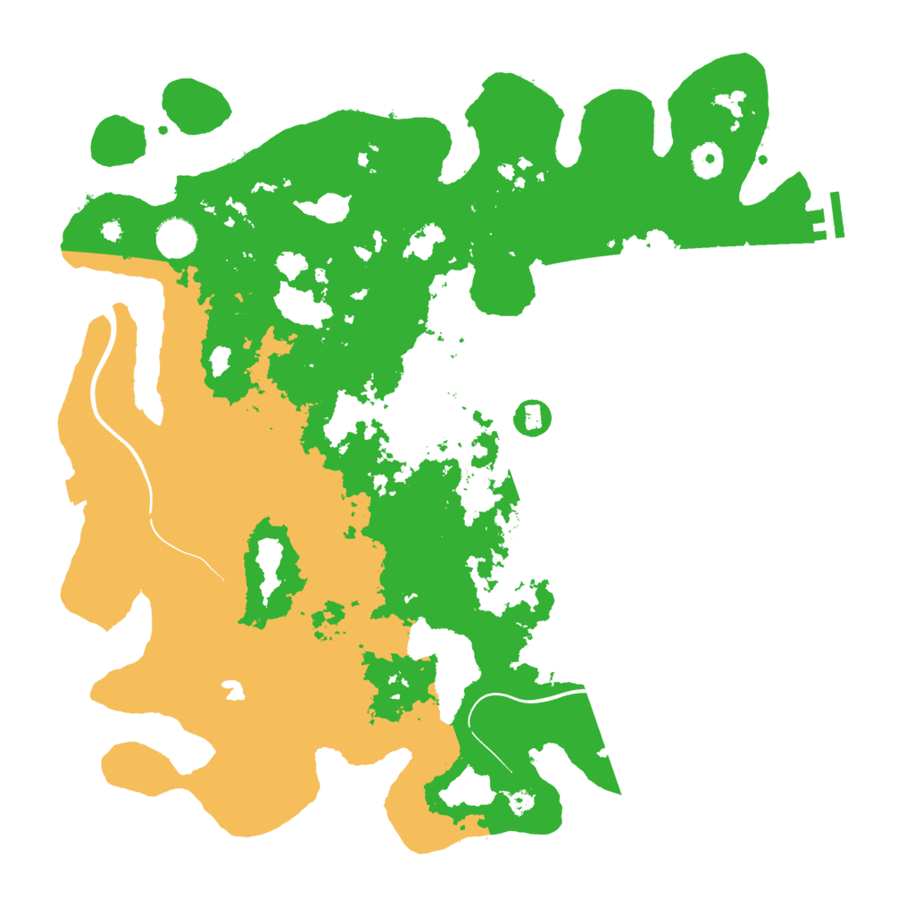 Biome Rust Map: Procedural Map, Size: 4000, Seed: 6333