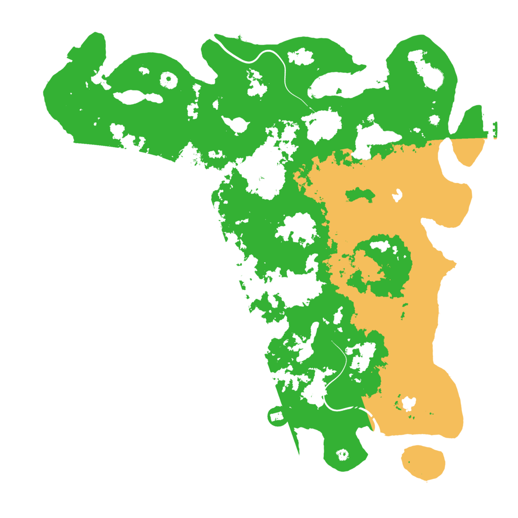 Biome Rust Map: Procedural Map, Size: 4500, Seed: 482687987