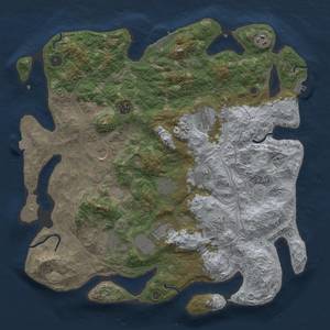 Thumbnail Rust Map: Procedural Map, Size: 4250, Seed: 66972398, 18 Monuments