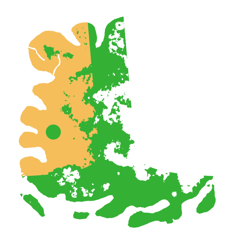 Biome Rust Map: Procedural Map, Size: 4250, Seed: 24729