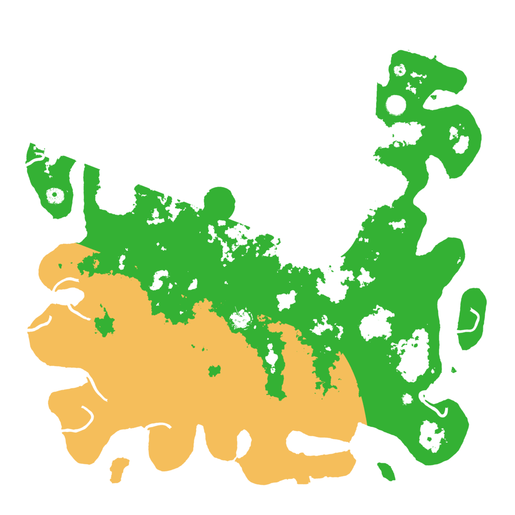 Biome Rust Map: Procedural Map, Size: 4500, Seed: 977571371