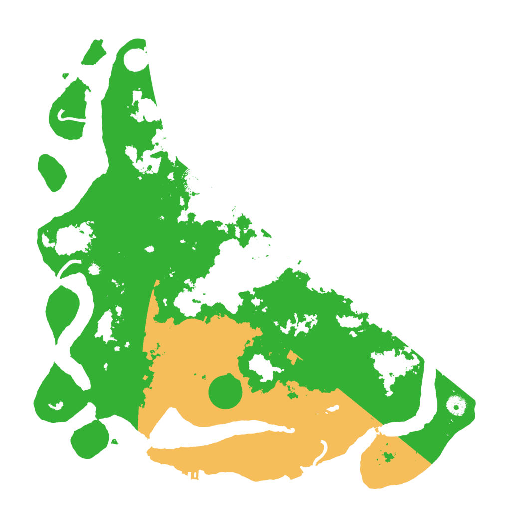 Biome Rust Map: Procedural Map, Size: 4000, Seed: 1060898078