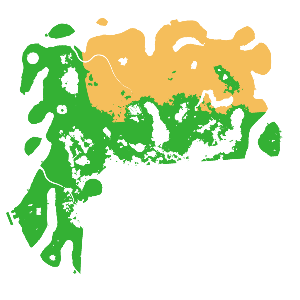 Biome Rust Map: Procedural Map, Size: 4500, Seed: 1084948177