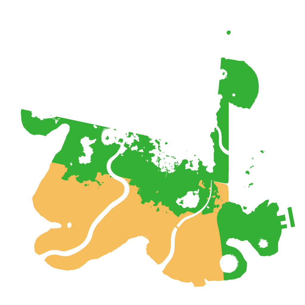 Biome Rust Map: Procedural Map, Size: 3000, Seed: 1171609839