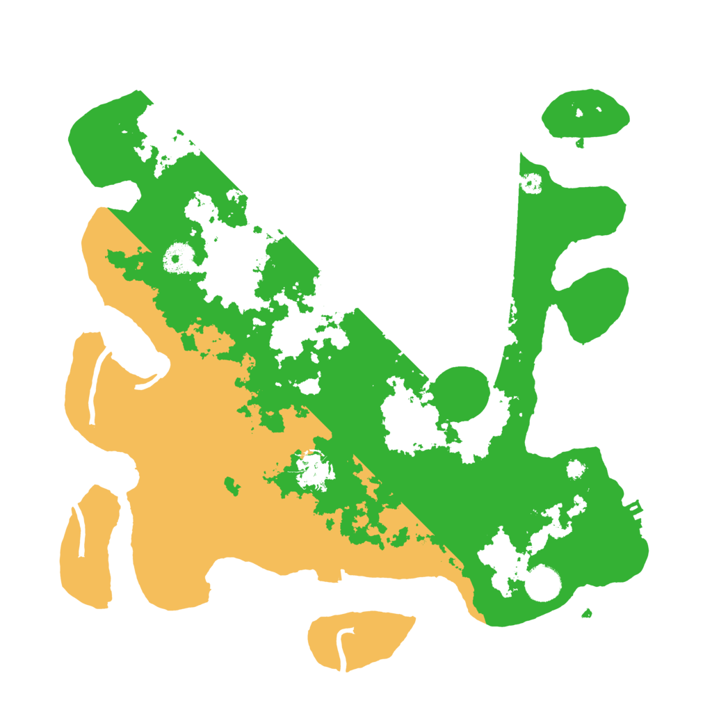 Biome Rust Map: Procedural Map, Size: 3500, Seed: 696018652