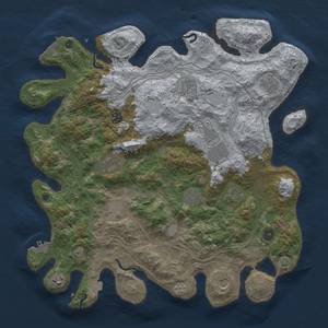 Thumbnail Rust Map: Procedural Map, Size: 4250, Seed: 1506442504, 19 Monuments