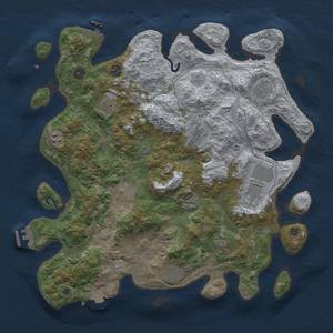 Thumbnail Rust Map: Procedural Map, Size: 4250, Seed: 1325150012, 18 Monuments