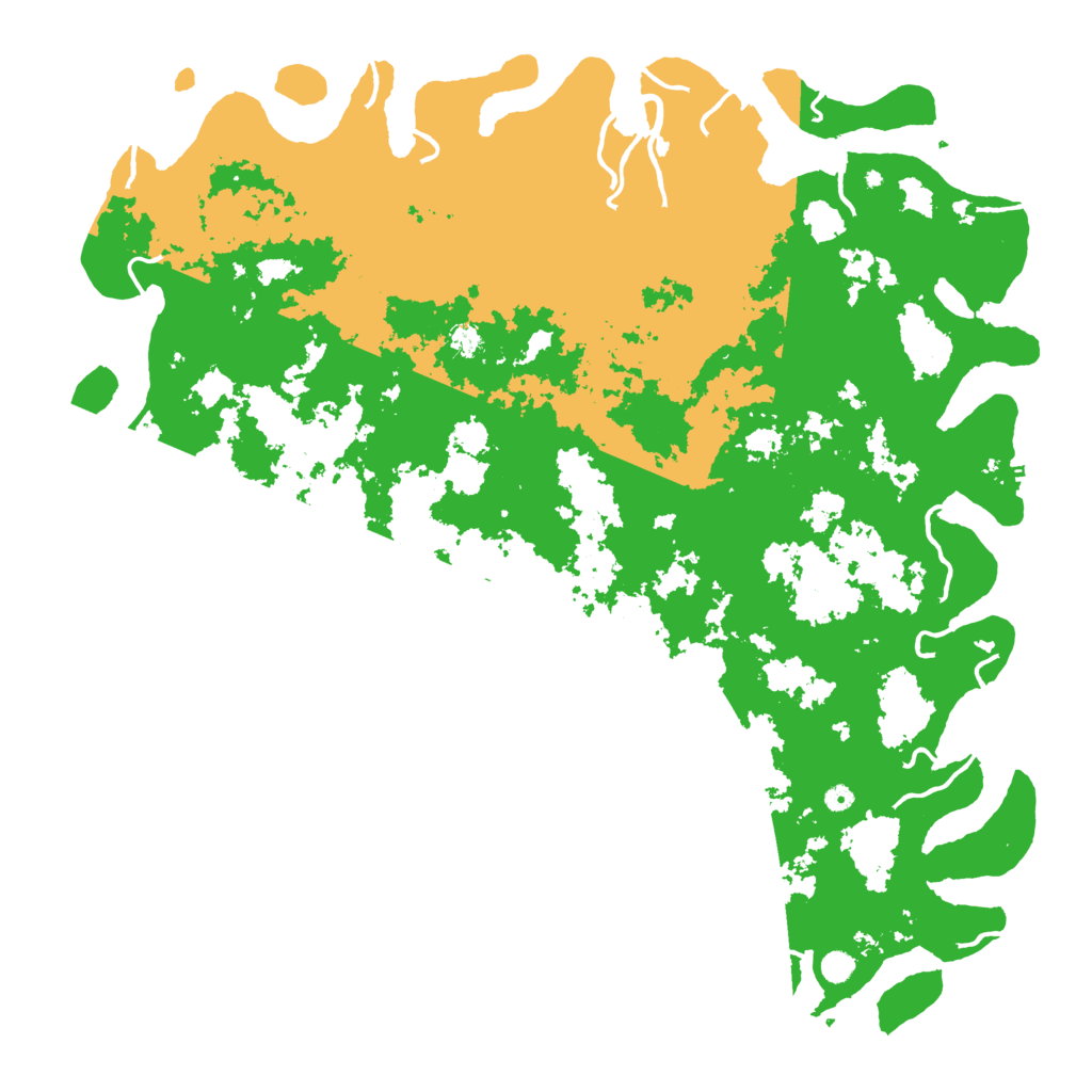 Biome Rust Map: Procedural Map, Size: 6000, Seed: 1073318332