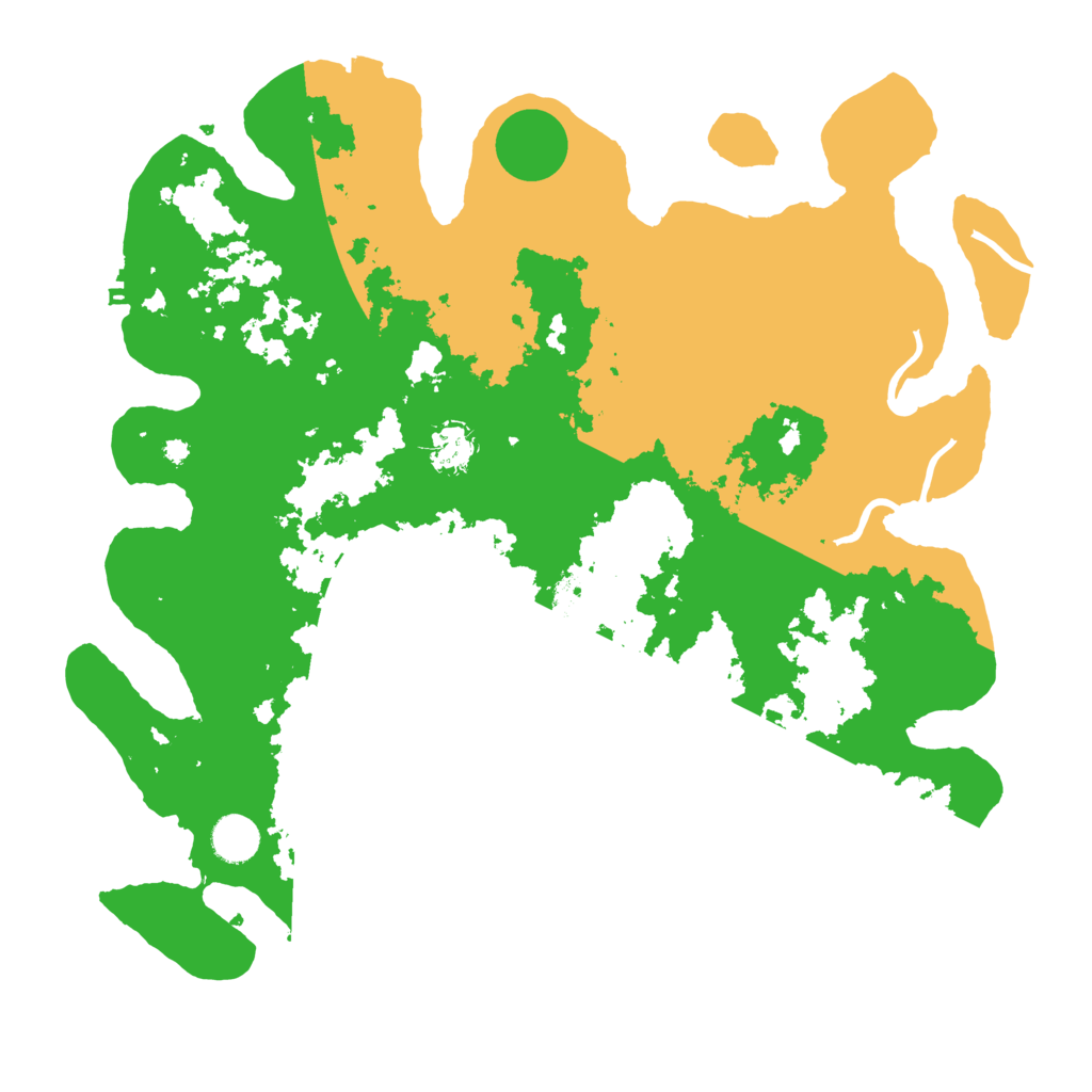 Biome Rust Map: Procedural Map, Size: 4000, Seed: 85925621