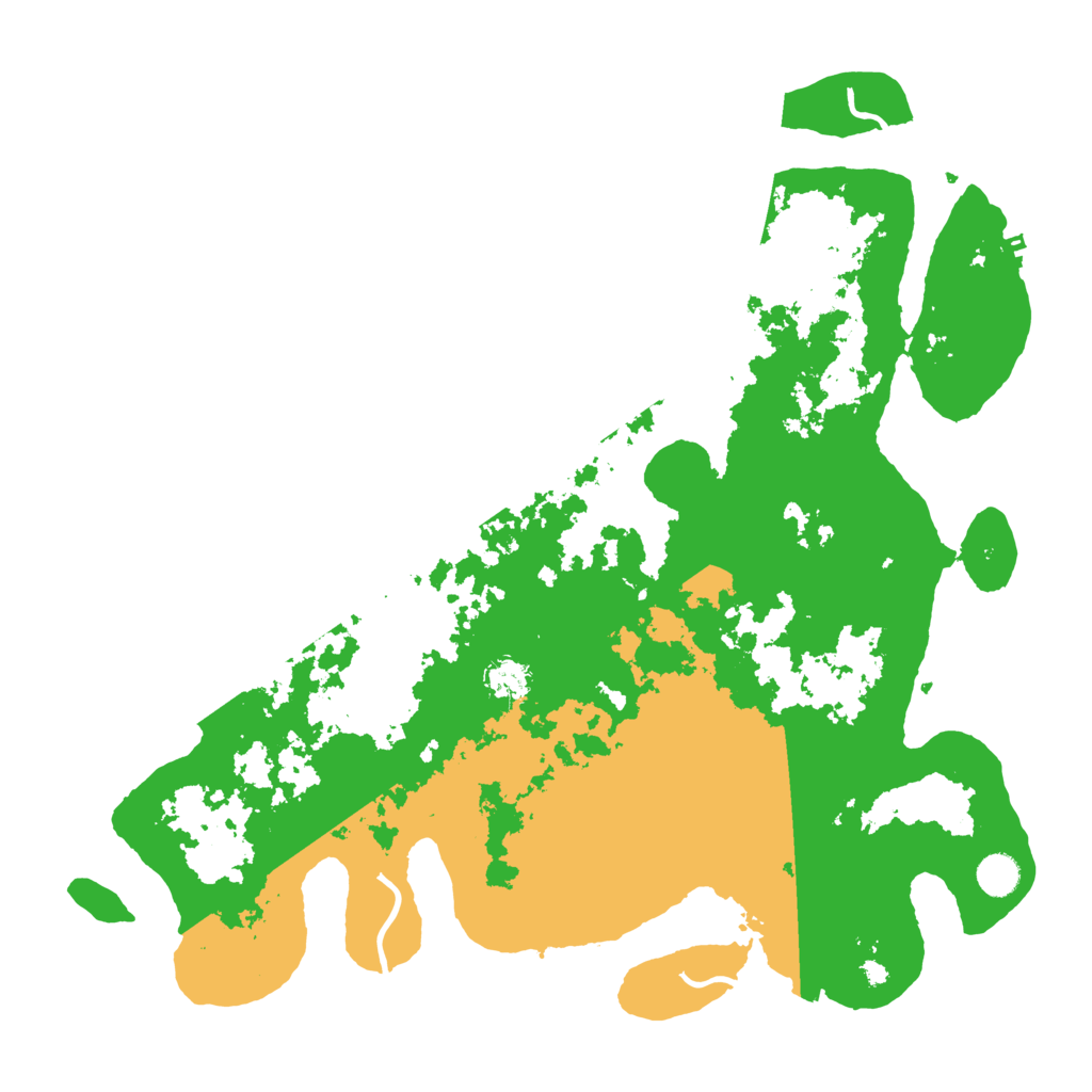 Biome Rust Map: Procedural Map, Size: 4500, Seed: 6316988