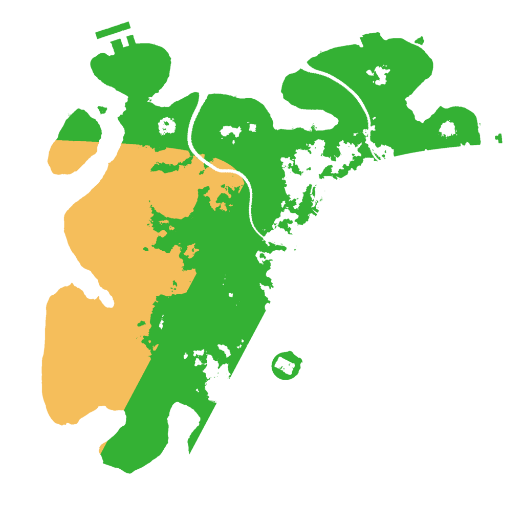 Biome Rust Map: Procedural Map, Size: 3000, Seed: 1704110072