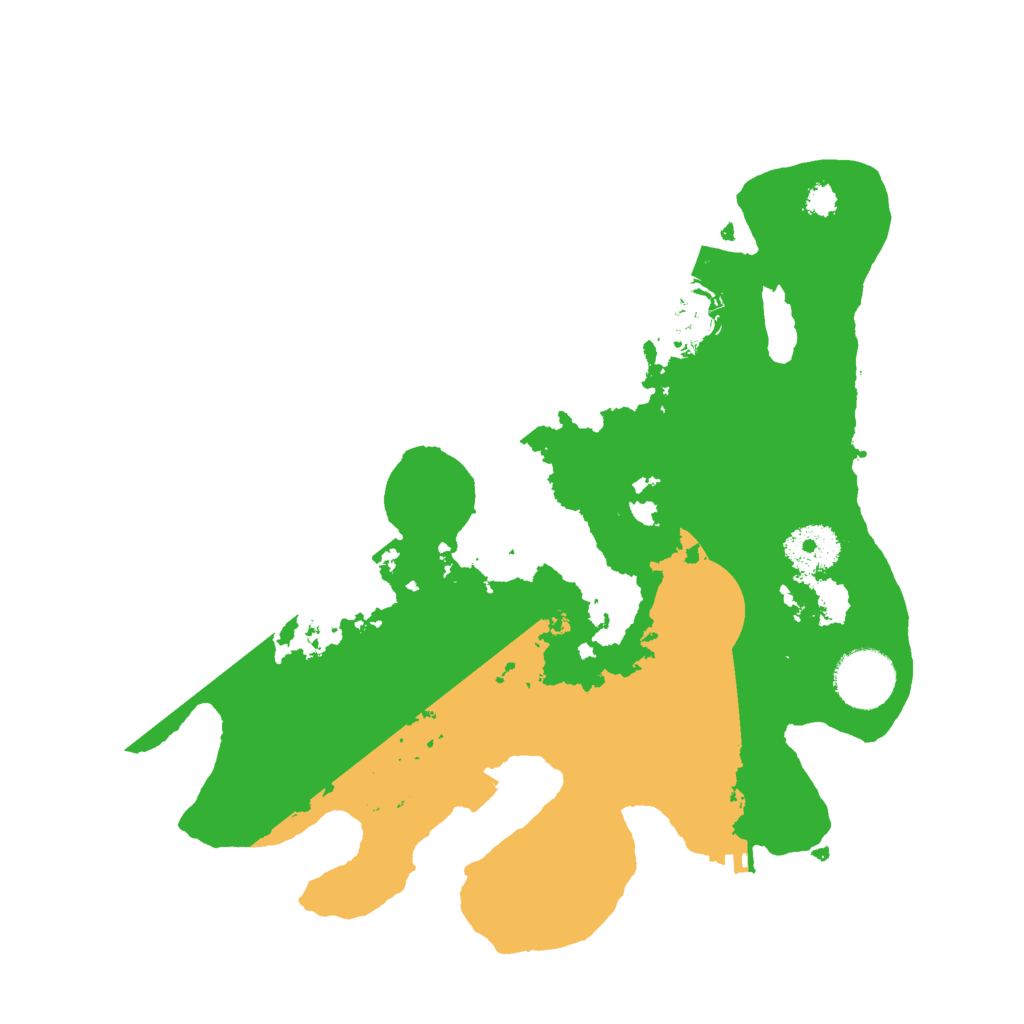 Biome Rust Map: Procedural Map, Size: 3000, Seed: 2012763568