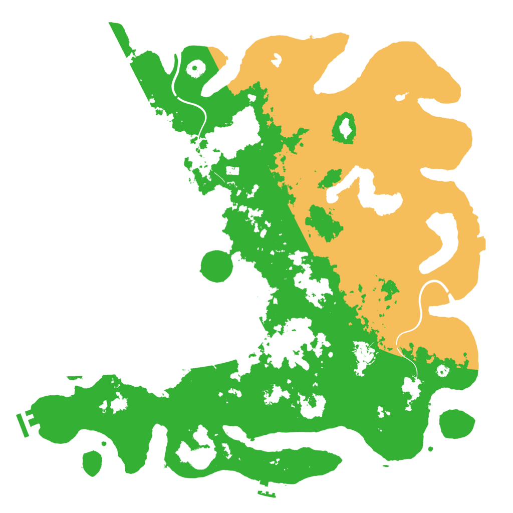 Biome Rust Map: Procedural Map, Size: 4250, Seed: 3467658